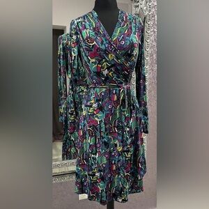 Vintage Vicky Tiel Wrap Dress